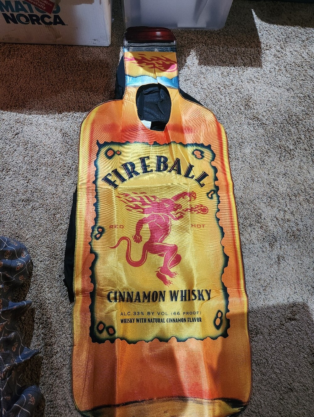 Adult Fireball Bottle Costume